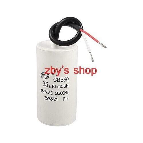 Air Conditioner AC 450V 35uF CBB60 Motor Start Run Capacitor CBB60