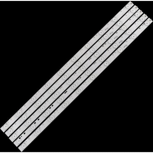 LED Backlight strip 10 lamp 3V length 57CM New 32 inch universal LED assembly backlight strip aluminum base panel