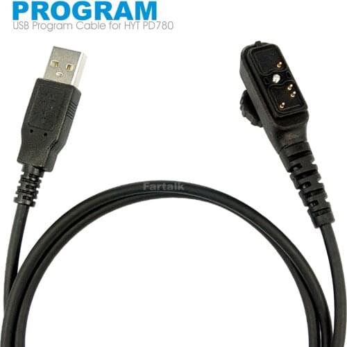 USB Programming Cable for HYT Hytera PD700 PD780 PD708 PD580 PD788 PD702 PD785G Radio Walkie Talkie Program Line