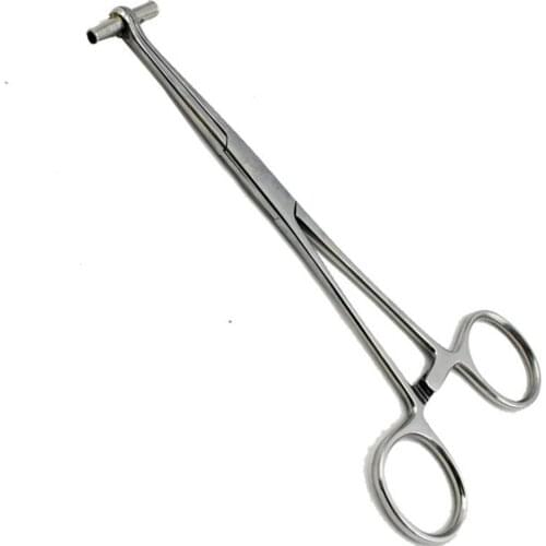 1Pc Steel Opening Closing Needle Ball Clamp Plier Different Open shape Piercing Professional Puncture Tool