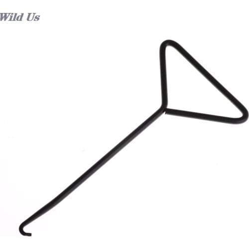 1pc Motorcycle Bicycle T-Handle Spring Hook Motorcycle Accessories & Parts Exhaust Stand Puller Stainless Steel Tools 175*82mm