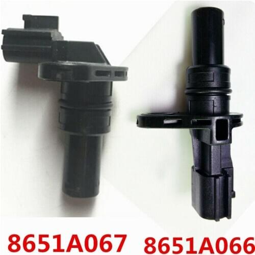 2PCS Original 8651A067 & 8651A066 Transmission Input/Output Speed Sensor