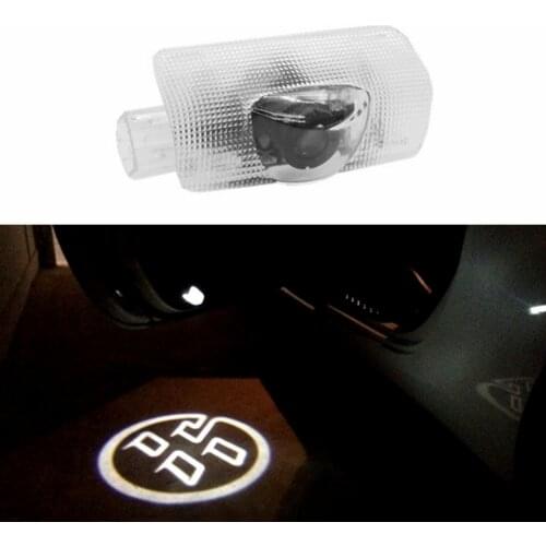 2PCS LED Car Door Logo Laser Projector For AE86 FT86 GT86 GTS Emblem Lamp Ghost Shadow Courtesy Light 12V Auto Accessories