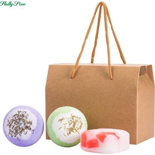 2X120g bath bombs, 100g handmade soap , aromatic scents, moisturizing ingredients, handmade, gift sets