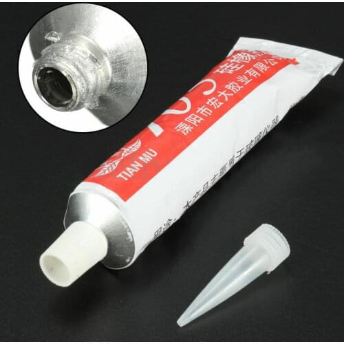 705 High Temperature Clear Silicone Rubber Sealant Adhesive Glue Glass Metal