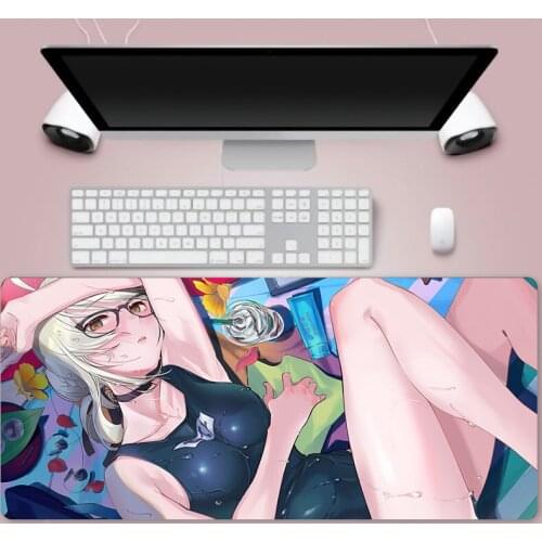 Large XXL Office Computer Desk Pad Desktop Keyboard Large Mouse Pad Leather Notebook Computer Pad Desk Anti-Slip Pad Gamer Mouse