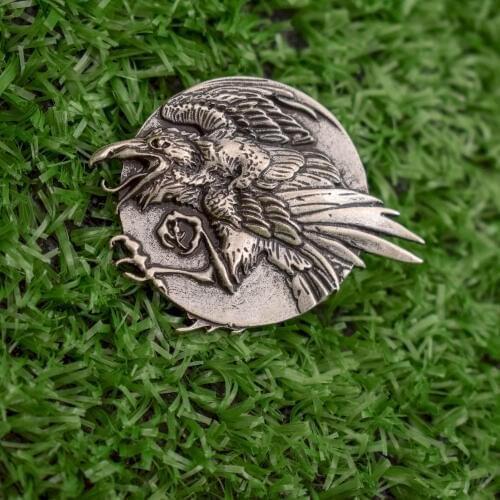 Viking RAVEN BROOCH BIRD JEWELRY