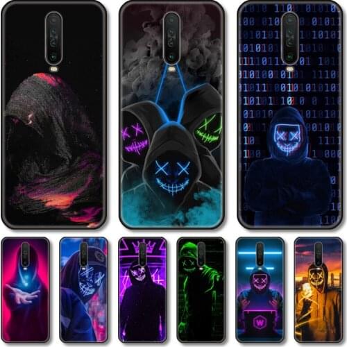 Cool man XX Phone Case For XiaoMi Redmi Note 10S 9S 8 7 6 T Pro Black Cover Silicone Back TPU