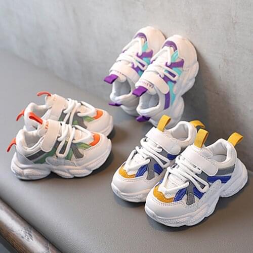 Kids Shoes Baby Boys Girls Casual Sneakers Breathable Soft Anti-Slip Running Sports School Shoes Spring Autumn Toddler Shoe