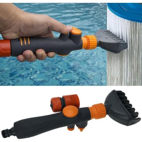 Pool And Spa Filter Jet Cleaner Pool Hot Tub Spa Water Wand Cartridge Hand Held Cleaning Brush Swimming Pool Cleaning Tools