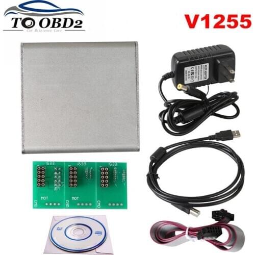 New V1255 BDM100 Universal Car Diagnostic Tool Auto ECU Reader/Flasher Programmer BDM 100 V1255 OBDII/EOBD ECU Chip Tuning Tool