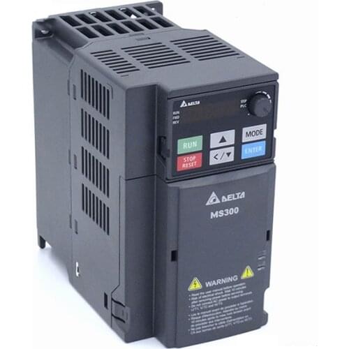 Original Delta MS-300 series Inverter 1.5KW VFD4A2MS43ANSAA 1.5kW three-phase 380V inverter Built-in PLC, built-in brake unit