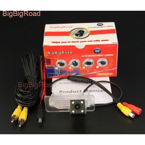 BigBigRoad Car Rear View Reversing Backup Parking Camera For Toyota Corolla 2014 2015 2016 2017 2018 E170 ( Russian vision