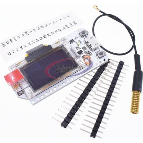 868MHz-915MHz SX1276 ESP32 LoRa 0.96 Inch Blue OLED Display Bluetooth WIFI Lora Kit 32 Module IOT Development Board for Arduino