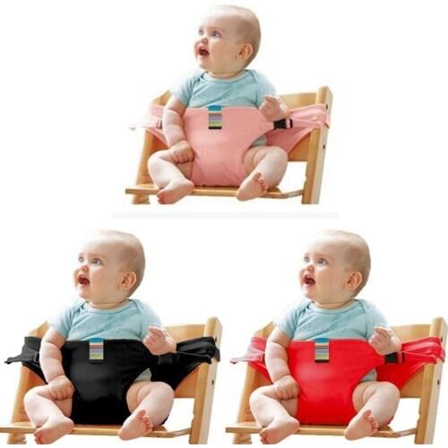 Baby Dining Belt Portable Children Seat Baby Dining Chair Safety Belt Washable Baby Carrier Children Safety Belt