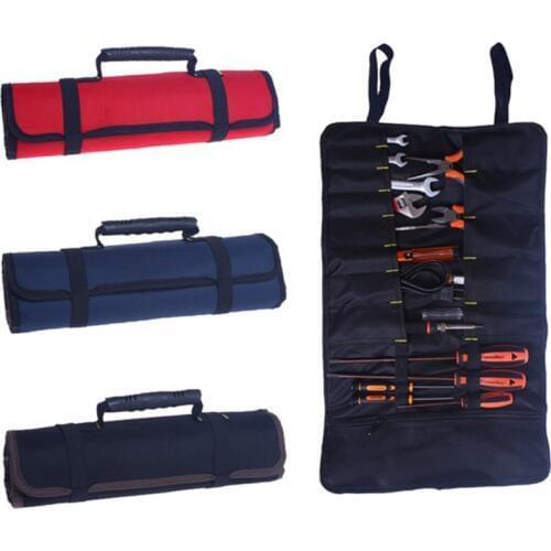 Multifunction Tool Transport Bags Practical Handles Oxford Canvas Chisel Roll Bags for Tool 3 Colors NEW Instrument Case