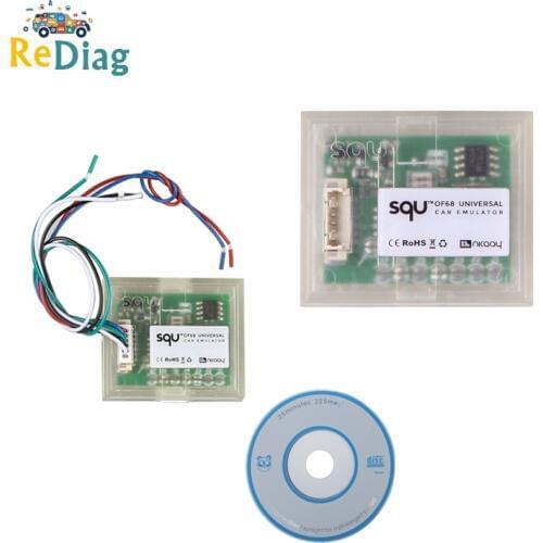 SQU OF68 Universal SQU OF68 Car Emulator Signal Reset IMMO Programs Diagnostic Seat Occupancy Sensor Tool