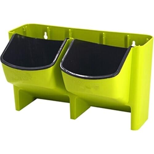 4 Color Stackable Wall Planter Garden Hanging Flower Plant Pot Self Watering - Green, White, Yellow, Red Options