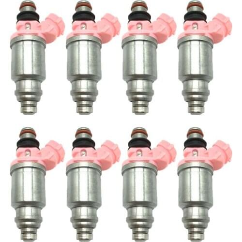 8pcs 23250-74080 23209-74080 Fuel injector for TOYOTA&LEXUS MR2 / Cellca / Carina / Land Cruiser / LX450 4.5L 1FZ 2.0L 3SGE
