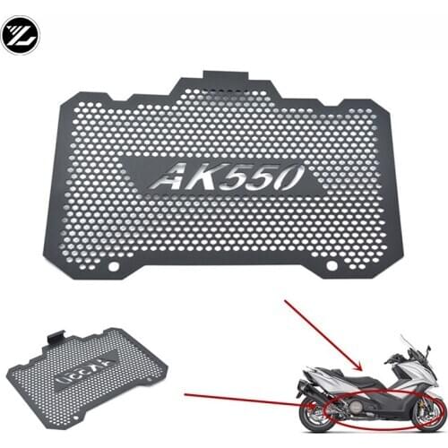 Motorcycle Accessories Radiator Grille Guard Cover Protector water net Motorbike for KYMCO AK550 AK 550 2017-2018