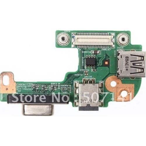 FREE SHIPPING for Dell Inspiron N5110 DN15 AMD CRT DC Jack, USB 2.0, VGA Board 48.4IE05.011