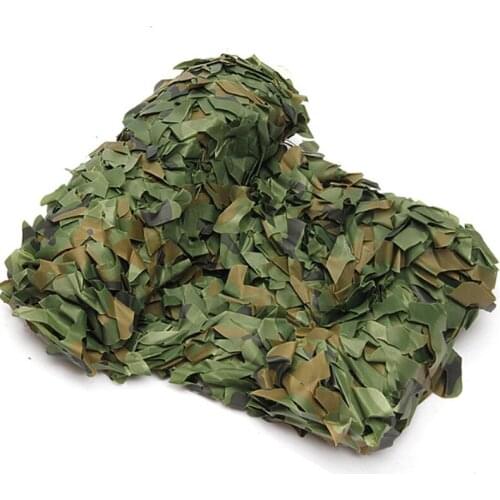 Camouflage net outdoor shade net jungle camouflage greening decoration net anti aerial photography polyester net tent