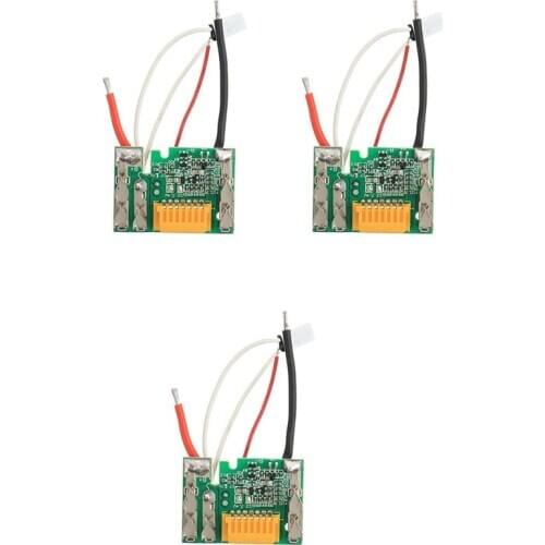 3Pcs Li-Ion Battery 18V Replacement PCB Chip Board for Makita 18V 3Ah 6Ah Bl1830 Bl1815 Bl1845 Bl1860 Bl1850
