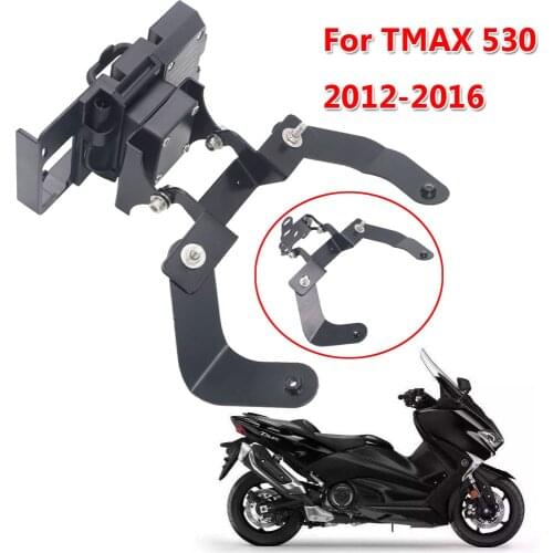 Mobile Phone Stand Navigation Bracket FOR Yamaha TMAX530 2012-2016 Bracket Mount Smartphone GPS Holder
