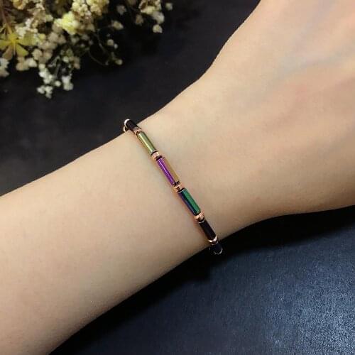 STELA FASHION HEMATITE STONE BRACELET