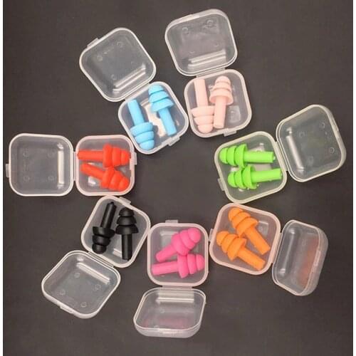 Soft Silicone Ear Plugs Sound Insulation Ear Protection Earplugs Anti Noise Snoring Sleeping Plugs For Travel Noise Reduction