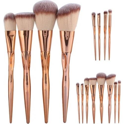 Pinceaux de maquillage Professional Makeup Brushes Set Powder Foundation Eye Shadow Blush Blending Make Up Brush Cosmetic Tools