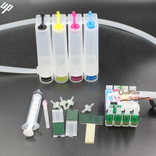 Continuous Ink System ciss cis system for epson WorkForce WF-2630 XP-420 XP-424 XP-320 xp420 xp424 xp320 printer T2201 T220xl1