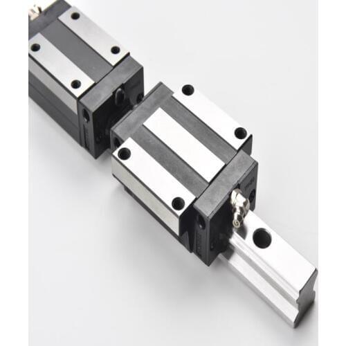 New design factory linear guide rai HGR15 HGR20 Length 200mm to 1000 mm with HGH15CA HGW15CA HGH20CA HGW20CA block side
