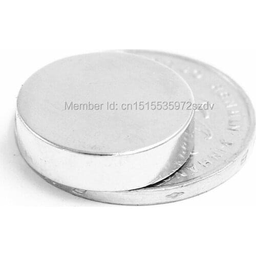 50pcs Strong Round Dia 18mm x 5mm N35 Rare Earth Neodymium Magnet Art Craft Fridge 18x5mm