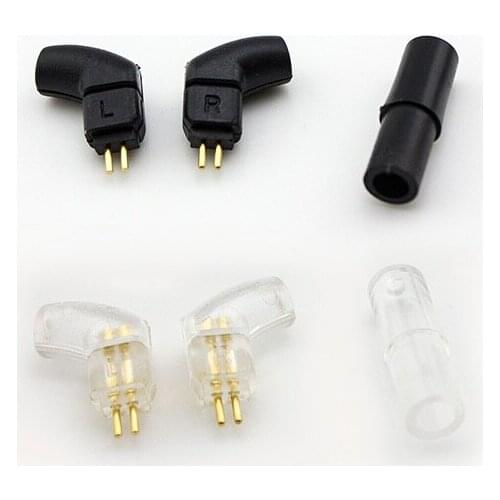 10Pairs/Lot L Shape High Quality Ultimate UE TF10 UE TF15 5PRO F3 Earphone Pins Plug For DIY Cable Connectors