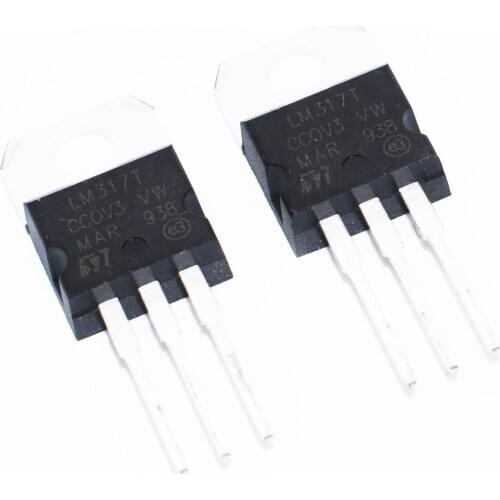 20pcs,LM317T LM317 1.5A Adj Voltage Reg IC,TO-220