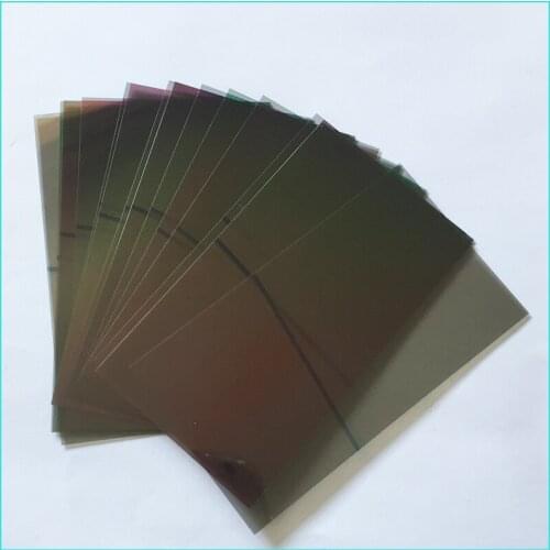 AAA Quality 50pcs/Lot Front LCD Polarizing Film Polarizer Film For Sony Z Z1 Z2 Z3 Z4 Refurbishment Polarized Light Film Sheet