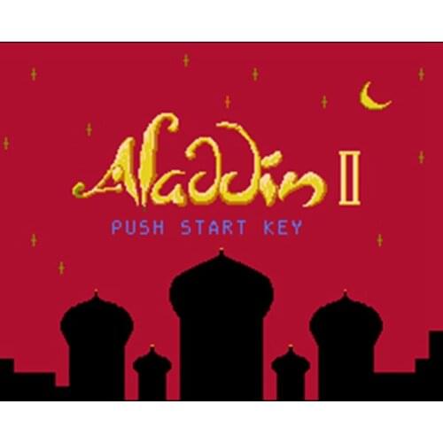 Aladdin 2 60 Pins English Version Game Cartridge for 8 Bit 60pin Game Console