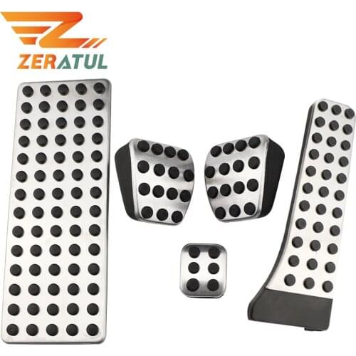 Stainless Steel Car Pedals For Mercedes Benz C E S GLK SLK CLS SL-Class W203 W204 W211 W212 W210 Gas Brake Footrest Pad Cover