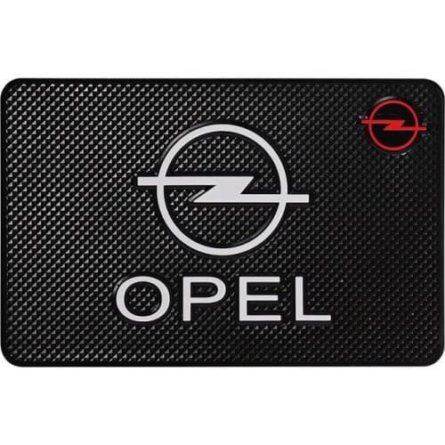 Car Styling Interior Stickers Anti-Slip Mat Auto Emblem Case For Opel Astra H G J Insignia Mokka Zafira Corsa Vectra C D Antara