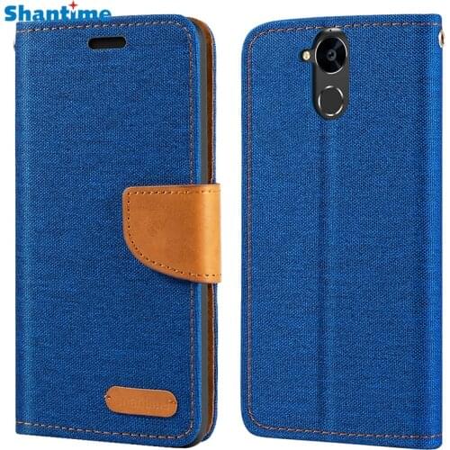 Oxford Leather Wallet Case For Blackview P2 Lite With Soft TPU Back Cover Magnet Flip Case For Blackview P2