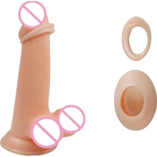 Sex Penis Cock Ring Silicone Sex Product for Men Foreskin Ring Protection Rings Penis Sleeve Delay Lasting Penis Rings Sex Shop