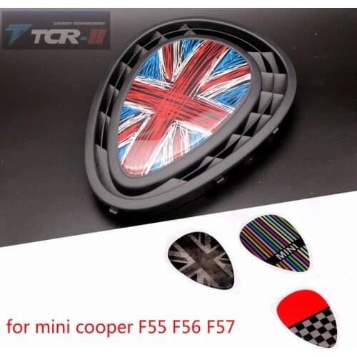 Interior Modification Stickers for Mini Cooper F55 F56 F57 14-2017 Car Styling Car Dashboard Central Outlet Automobile Stickers