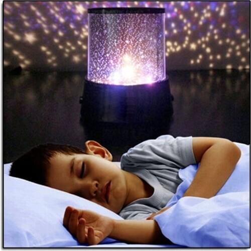 Fashion Starry Sky Projector Amazing LED Colorful Star Master Sky Starry Night Light Projector Lamp Gift Decor For Bedroom #BL3
