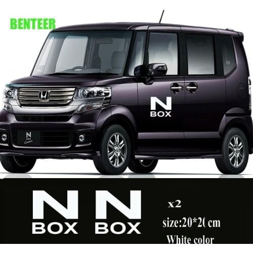 2Pcs Car Body Sticker For Honda N-Box Nbox