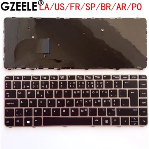 LA/US/FR New For HP EliteBook 840 G3 745 G3 745 G4 840 G4 848 G4 836308-001 821177-001 laptop keyboard NSK-CY2BV