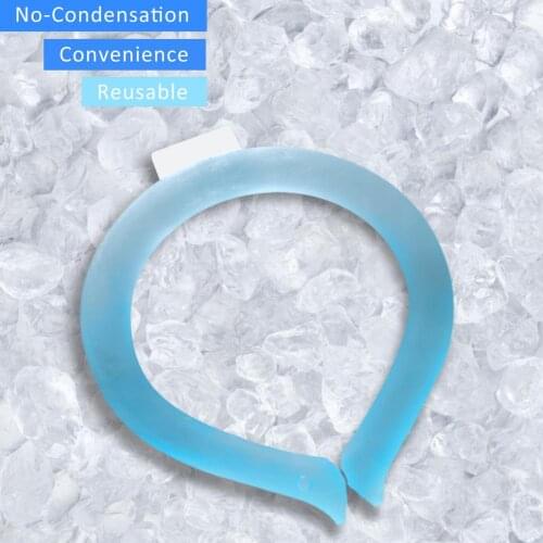 Ice Cushion Tube Neck Cooling Ring Heatstroke Prevention Cooling Tube Ice Cushion Chill Lightweight Ice Pillow Outdoor Equipment