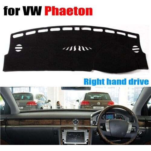 Car dashboard covers mat for Volkswagen VW PHAETON all the years Right hand drive dashmat pad dash cover dashboard accessories