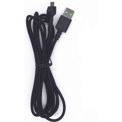 Durable Nylon Braided USB Mouse Cable Line for Razer Mamba Wireless Mouse 667C