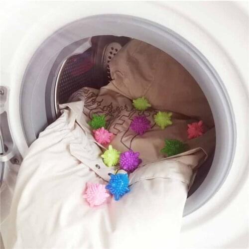 Magic Washing Machine Laundry Ball Decontamination Anti-winding Washing Ball Sea Star Solid Cleaning Ball UD88